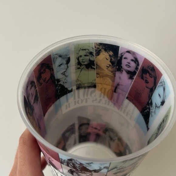 Taylor Swift Bucket + Cup - Eras Tour Movie Merch Exclusive AMC Movie Tour Merch - Picture 7 of 13
